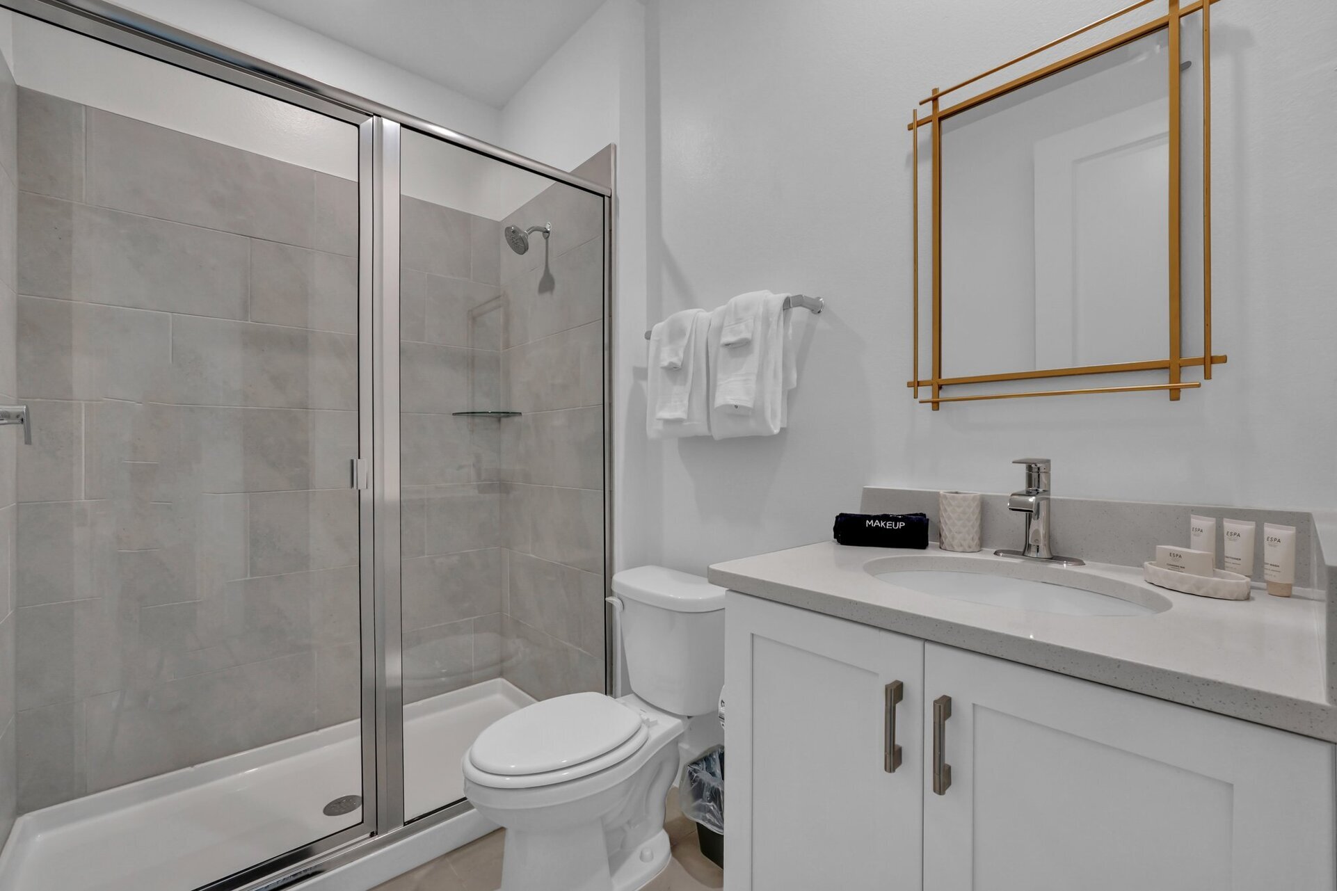 En-suite with walk-in shower