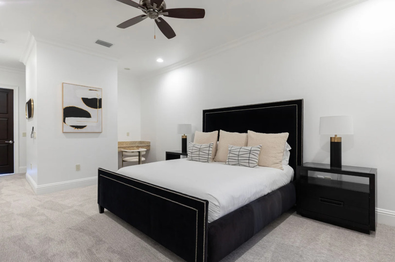 Enjoy restful nights on this incredibly soft King bed, crafted for supreme comfort and relaxation after a busy day