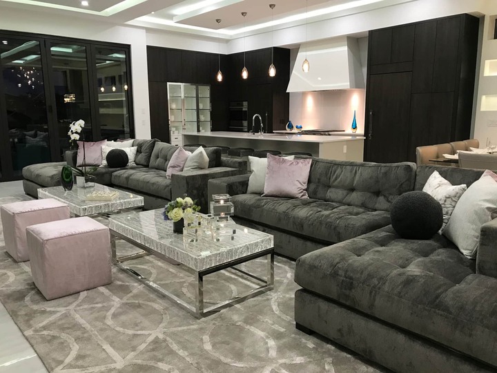 Evening Ambience in Living Area