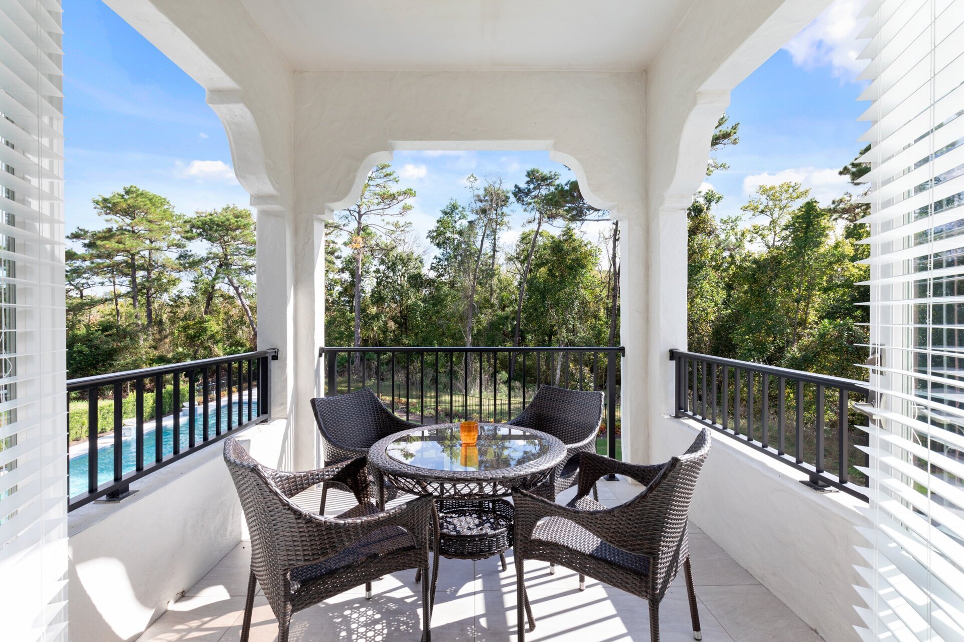 Step out onto the balcony and take in the breathtaking views, a perfect spot for morning coffee or evening relaxation