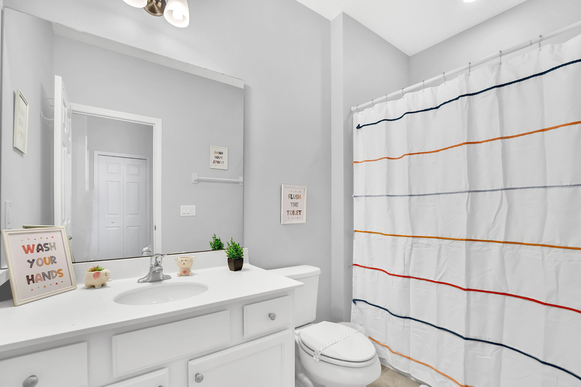 Family bathroom.