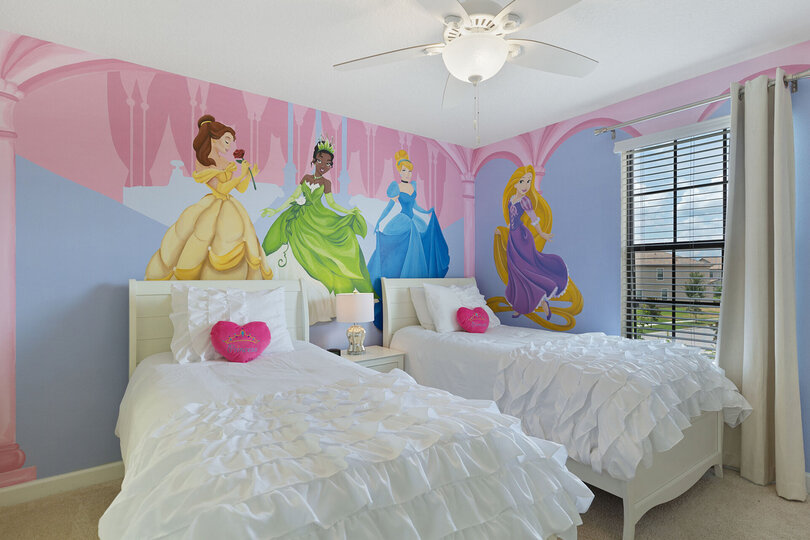 A royal children`s bedroom