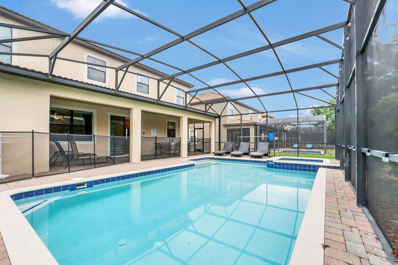Luxurious 6 Bed Villa in Orlando, Orlando Villa 6663