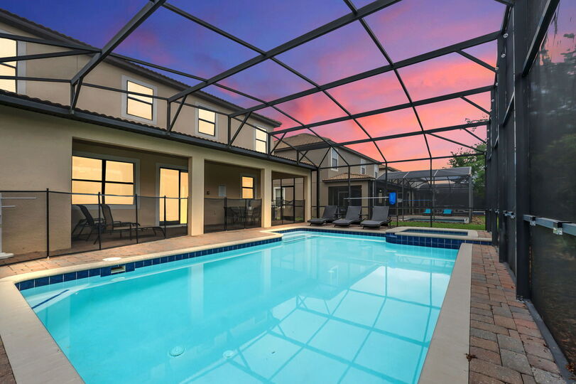Luxurious 6 Bed Villa in Orlando, Orlando Villa 6663