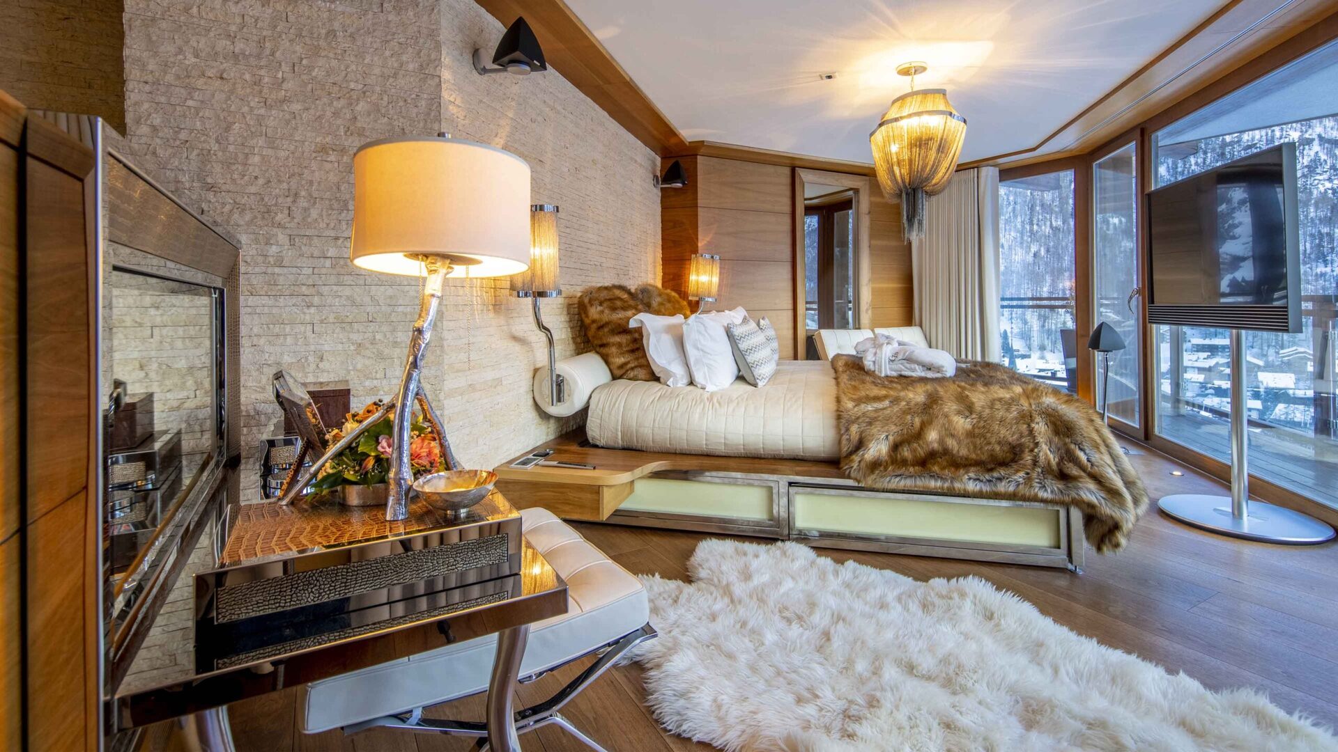 Matterhorn Views & Alpine Elegance, Luxury Valais Chalet 1407