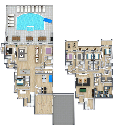 5 Star Villa Opulentia – A Golden Luxury Residence