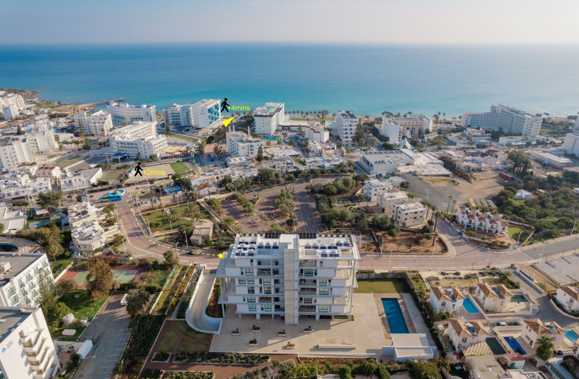 Seaside Bliss: 2 Bedroom Villa in Protaras, 1724
