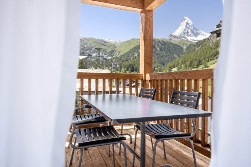 A Sunlit Sanctuary Beneath the Matterhorn 1013, Zermatt, Switzerland