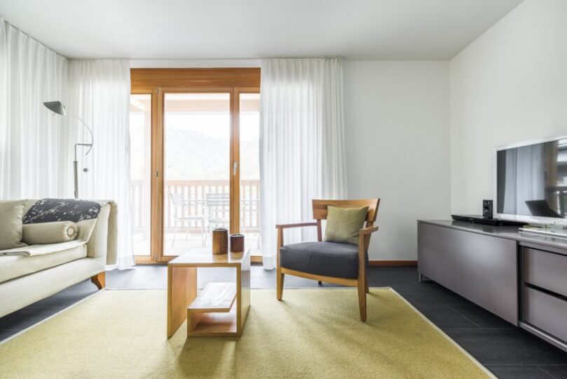 A Serene Alpine Escape with a View of the Matterhorn 1017