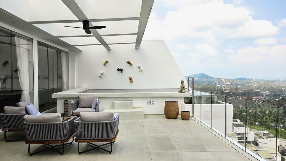 Stylish 3-Bed Villa in Amphoe Ko Samui, Sleeps 6, 1018
