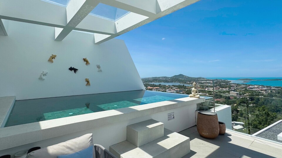 Stylish 3-Bed Villa in Amphoe Ko Samui, Sleeps 6, 1018