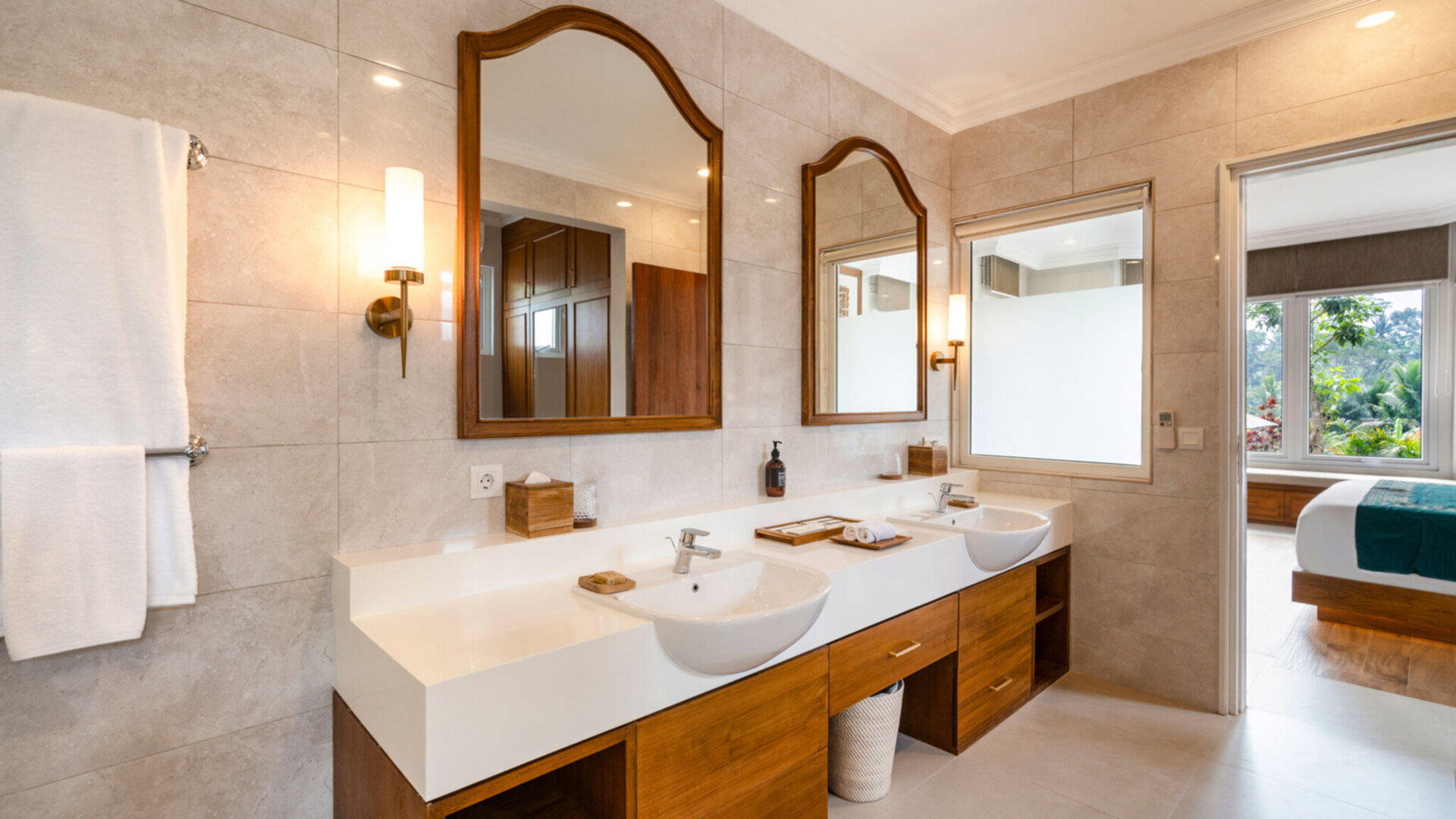 Pala Ubud - Villa Sanghyang - Luxurious ensuite bathroom