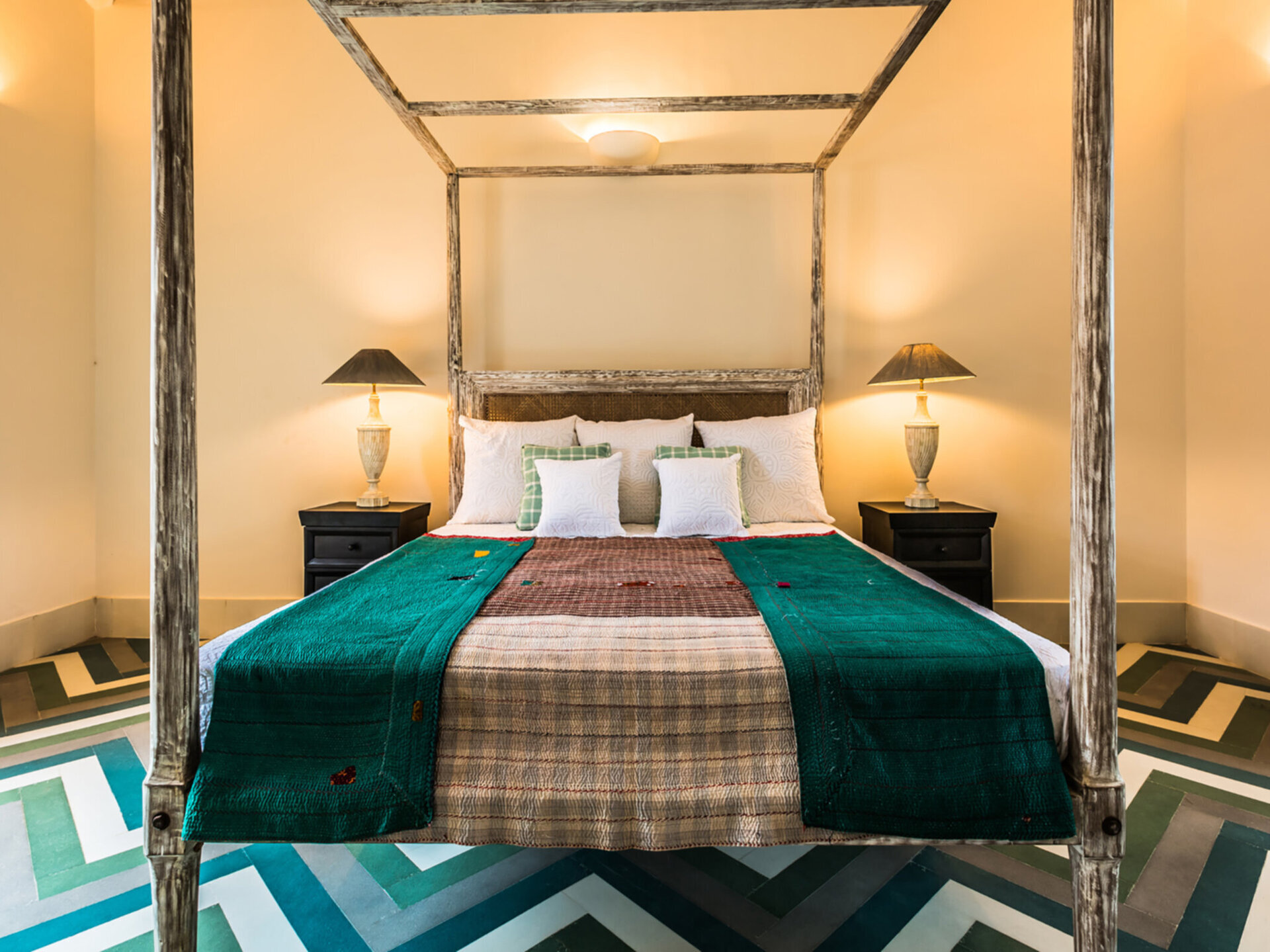 Elegant bedroom one