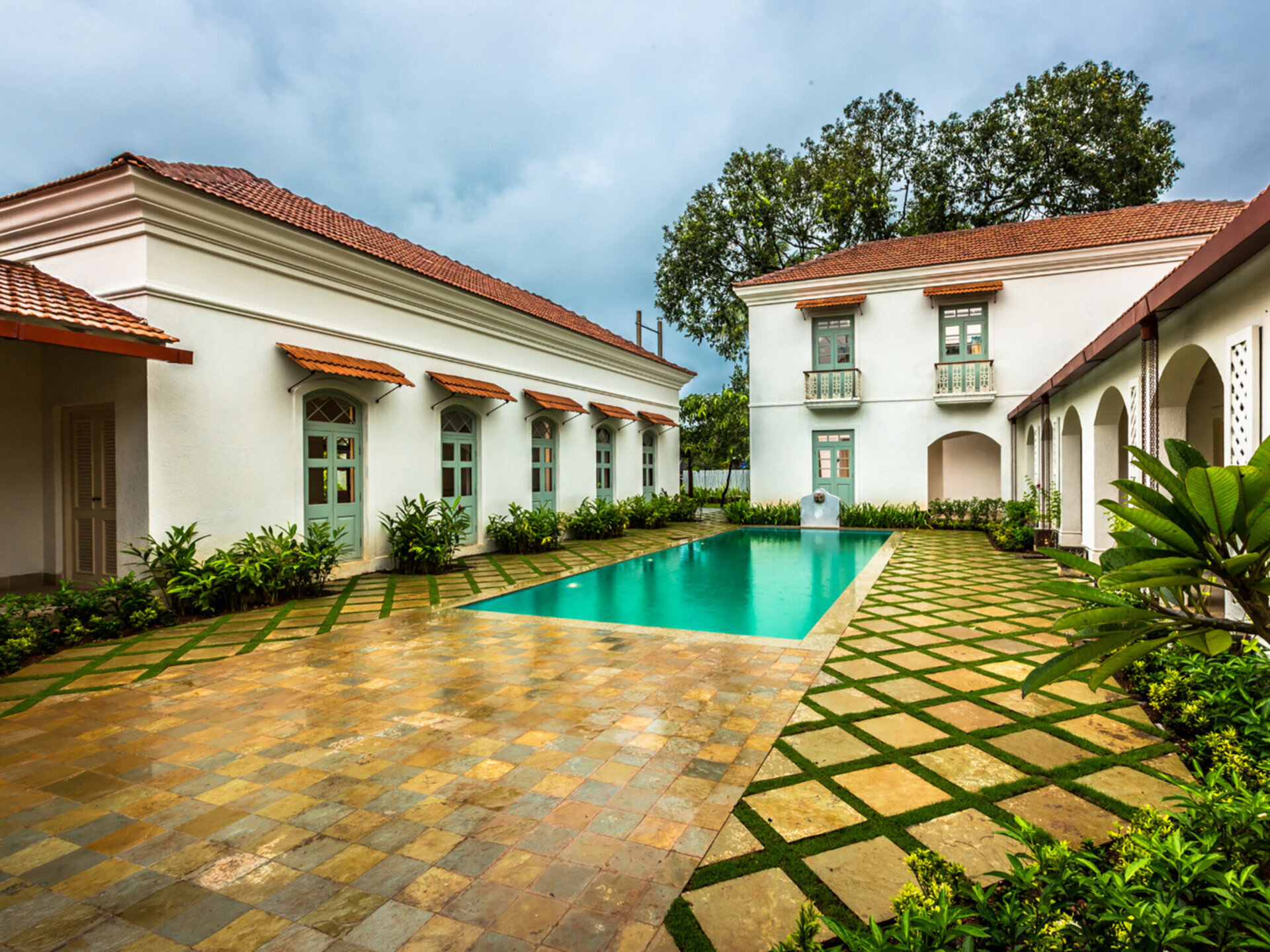 Villa exterior