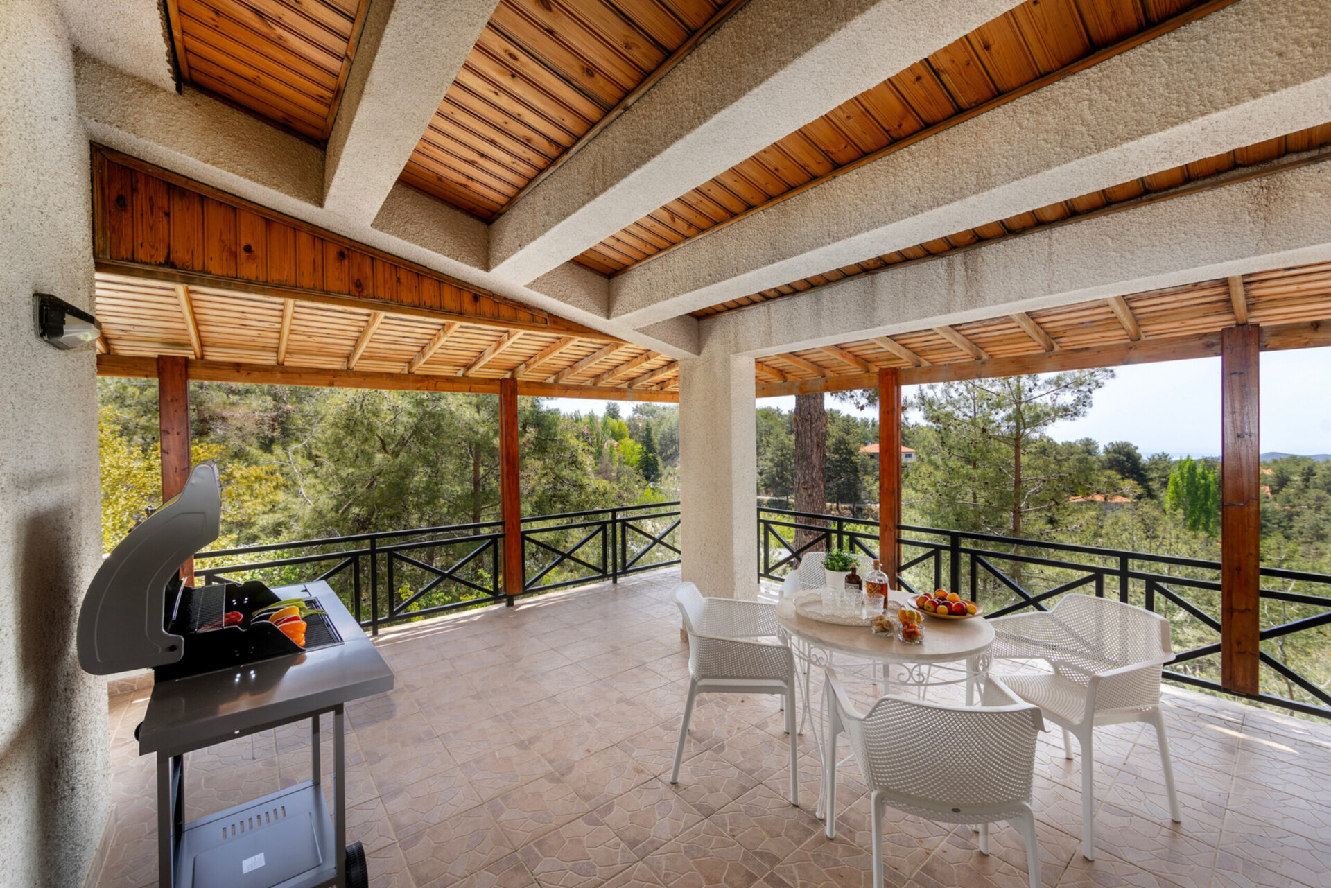 5 Star Villa Platres Forest Panorama - Luxury Mountain Retreat