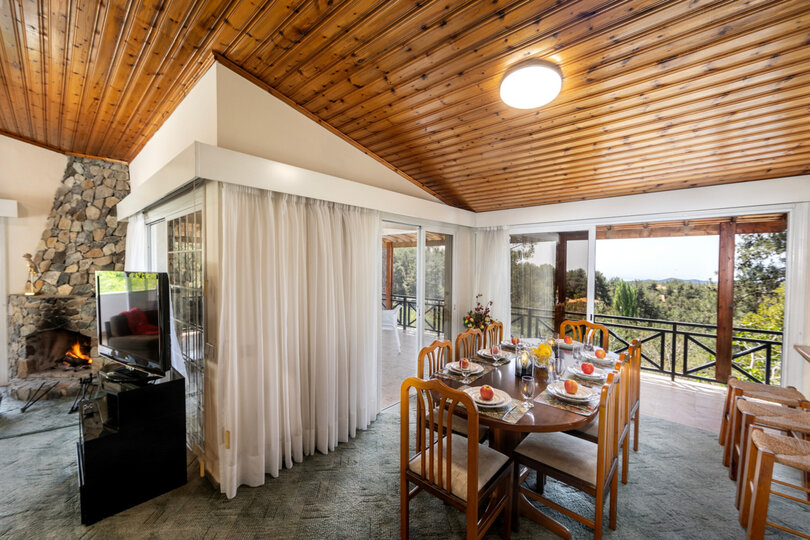 5 Star Villa Platres Forest Panorama - Luxury Mountain Retreat