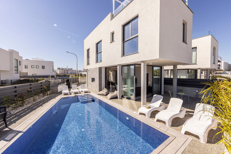 5 Star Villa Protaras Hestia Seaside - Luxury Coastal Retreat
