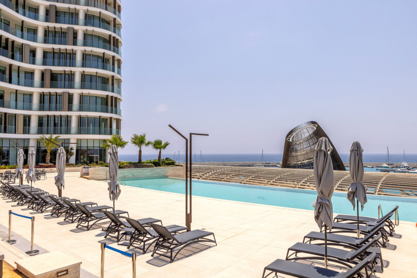 5 Star Villa Ayia Napa Marina East Tower - Luxury Oceanfront Suite