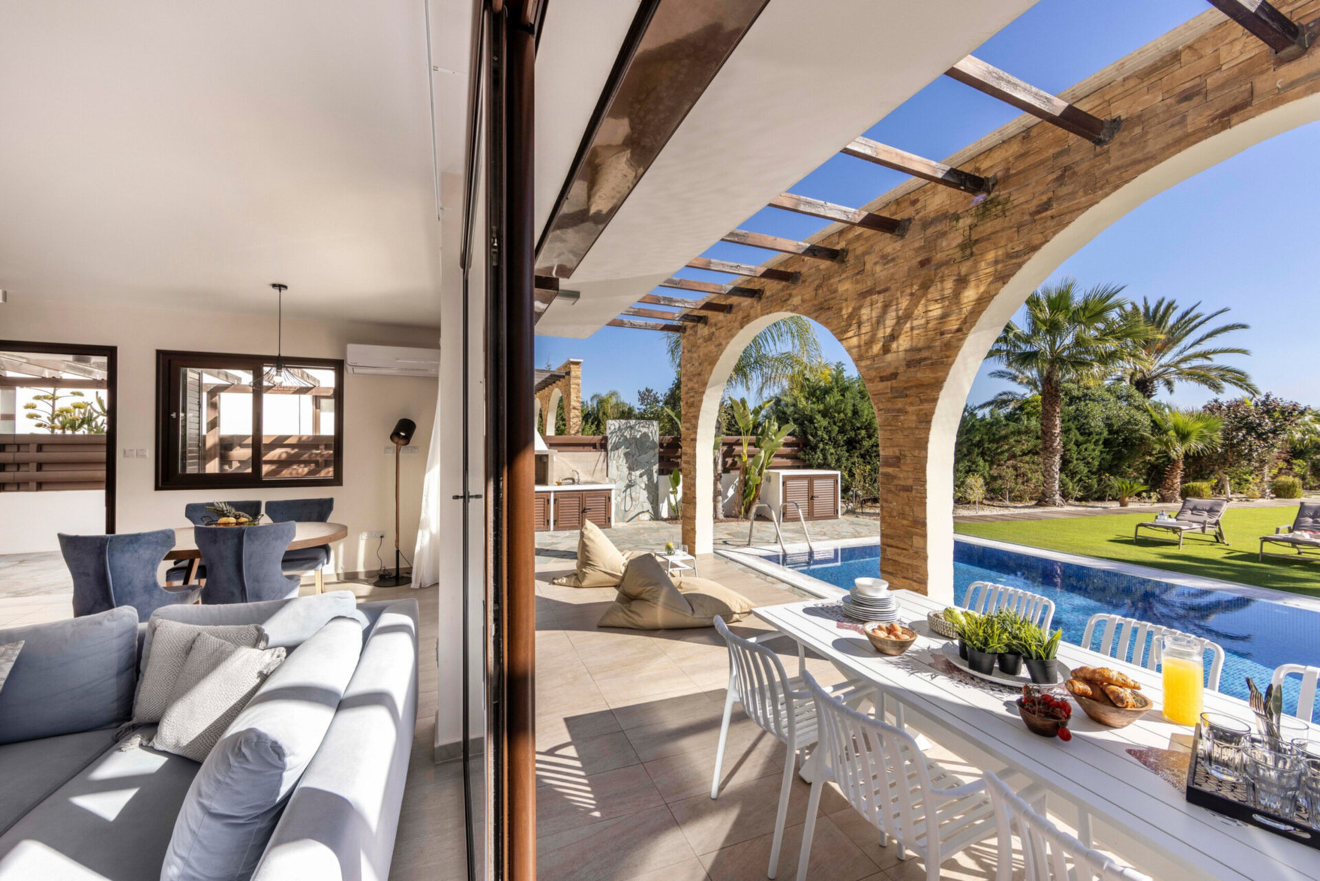 5 Star Villa Ayia Napa Ionion Seafront - Luxury Beachfront Escape