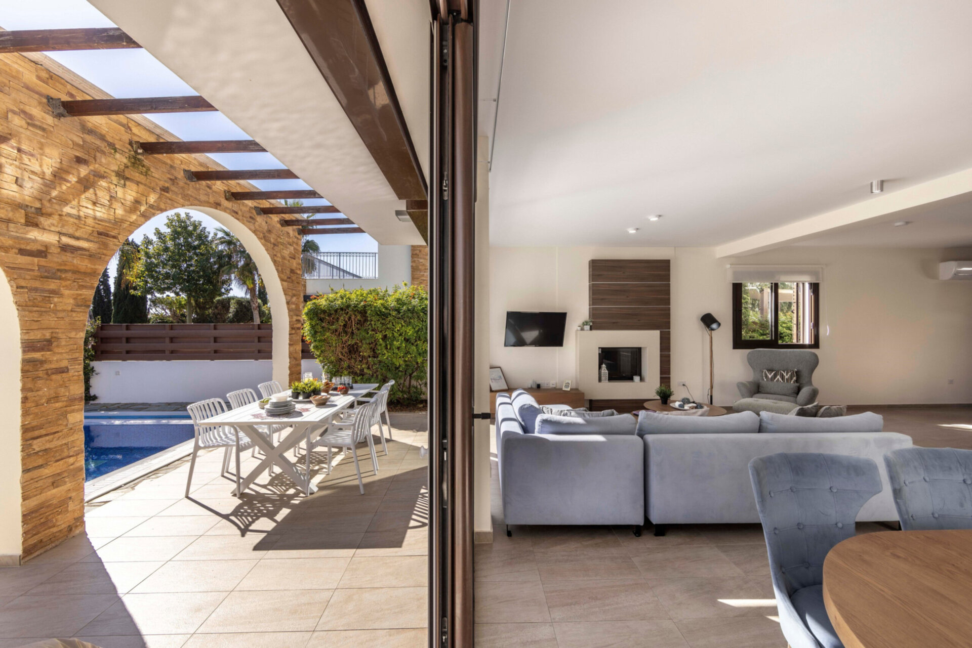 5 Star Villa Ayia Napa Ionion Seafront - Luxury Beachfront Escape