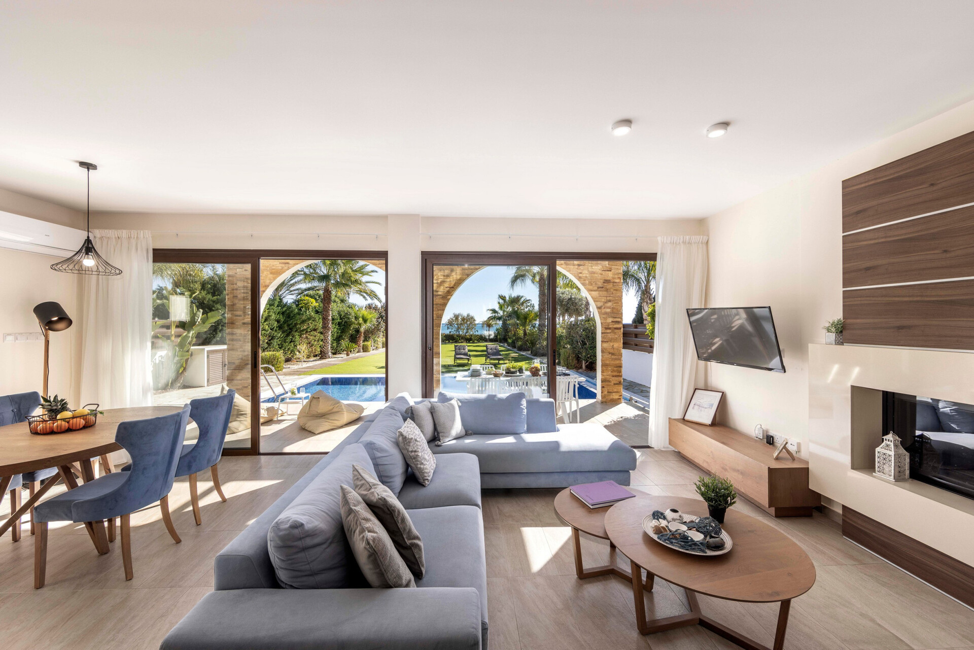 5 Star Villa Ayia Napa Ionion Seafront - Luxury Beachfront Escape
