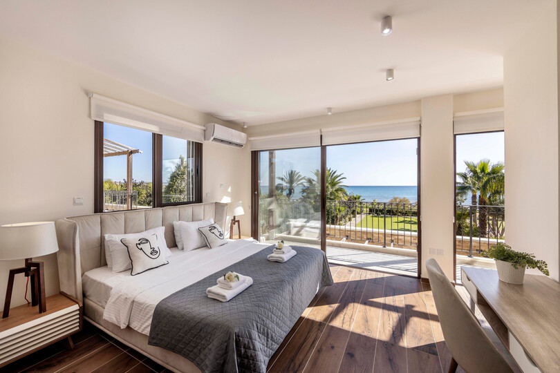 5 Star Villa Ayia Napa Ionion Seafront - Luxury Beachfront Escape