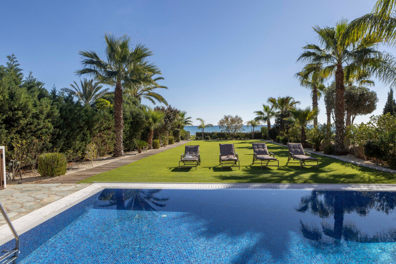 5 Star Villa Ayia Napa Ionion Seafront - Luxury Beachfront Escape