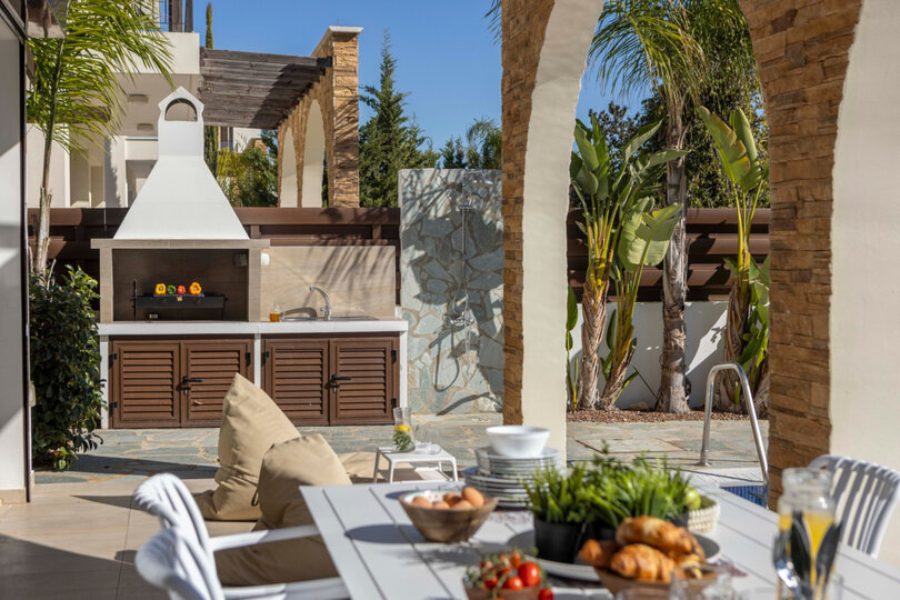 5 Star Villa Ayia Napa Ionion Seafront - Luxury Beachfront Escape