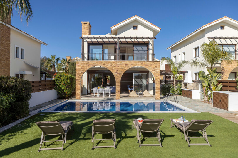 5 Star Villa Ayia Napa Ionion Seafront - Luxury Beachfront Escape