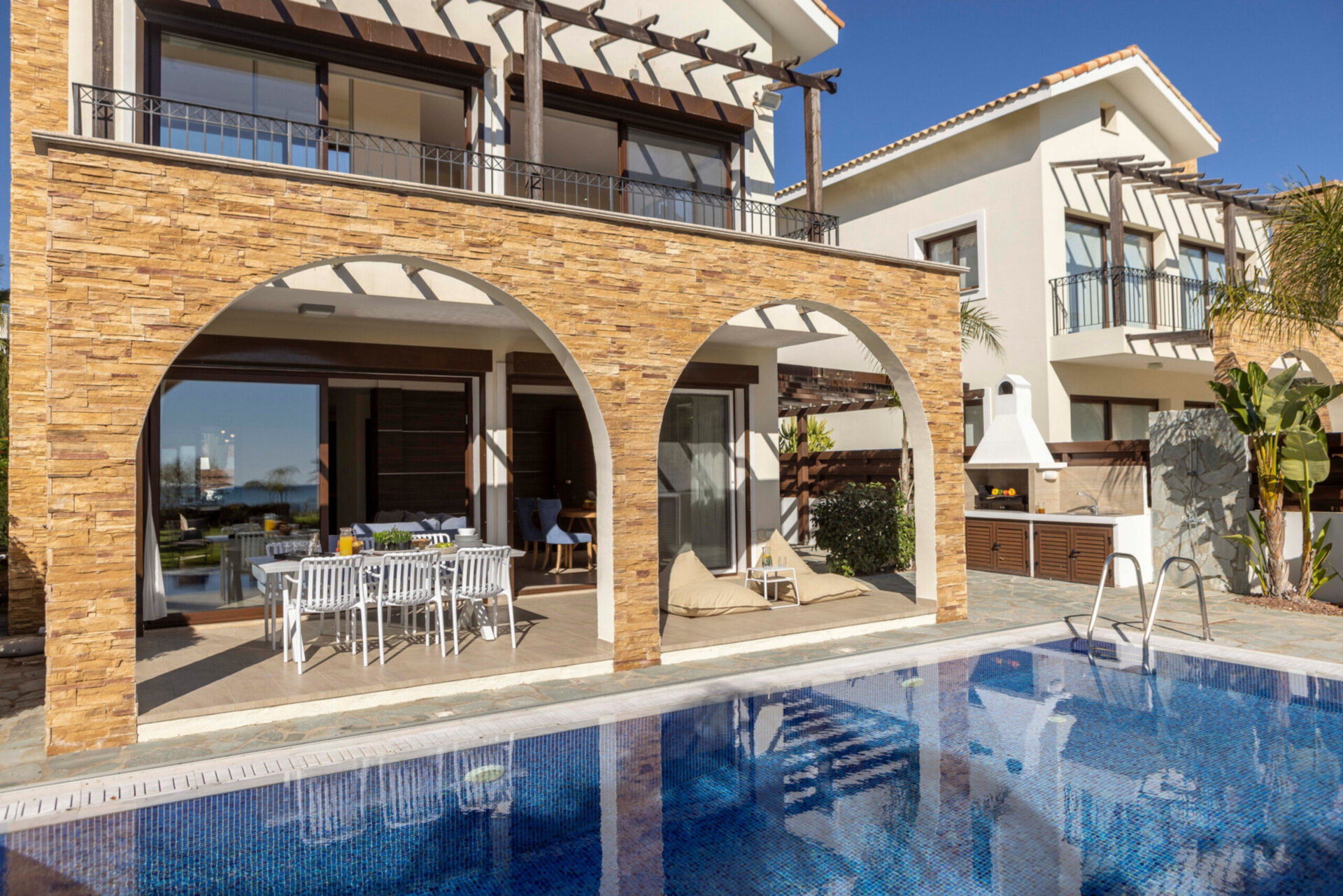 5 Star Villa Ayia Napa Ionion Seafront - Luxury Beachfront Escape