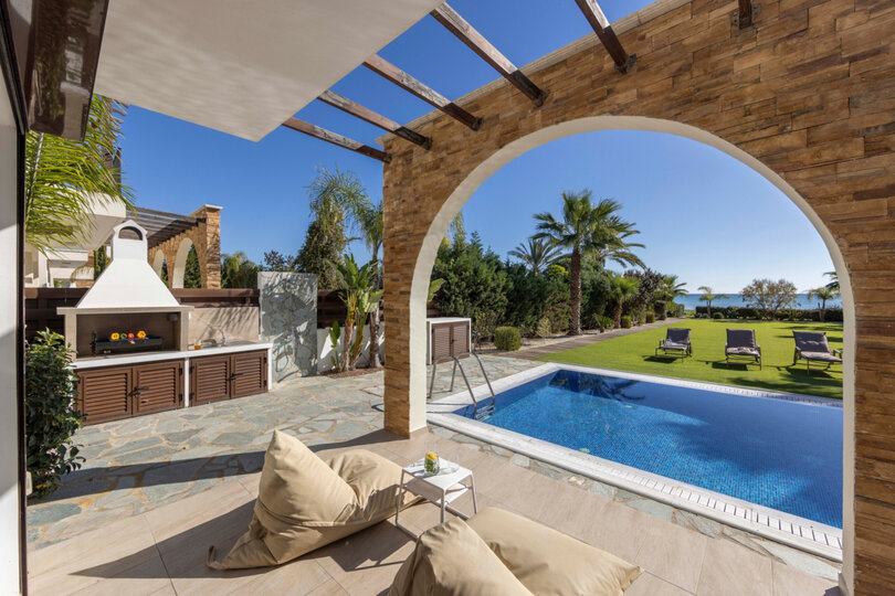5 Star Villa Ayia Napa Ionion Seafront - Luxury Beachfront Escape