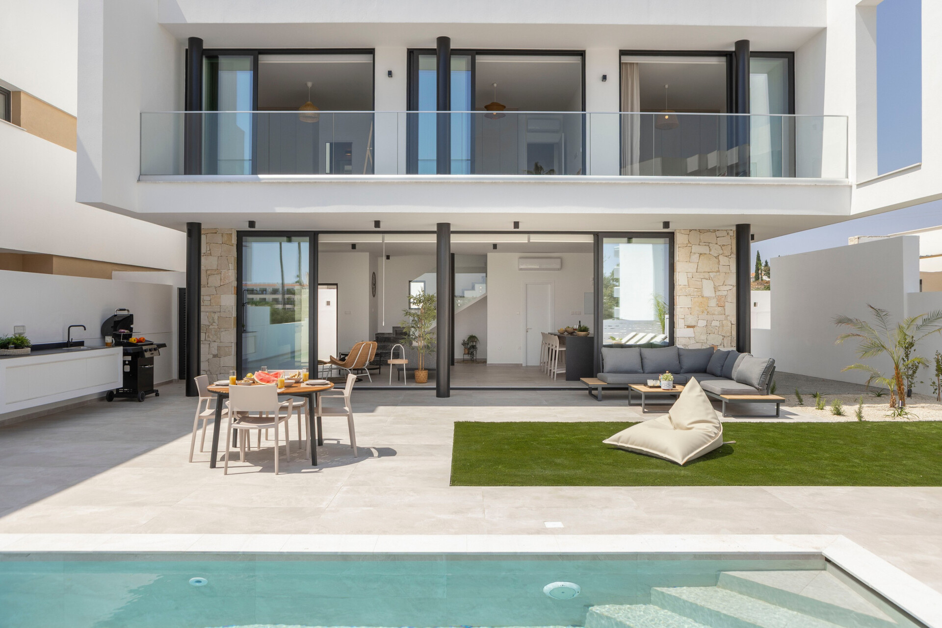 5 Star Villa Protaras Aqua Pearl - Luxury Heated Pool Retreat