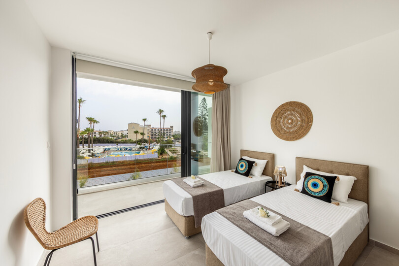 5 Star Villa Protaras Aqua Pearl - Luxury Heated Pool Retreat