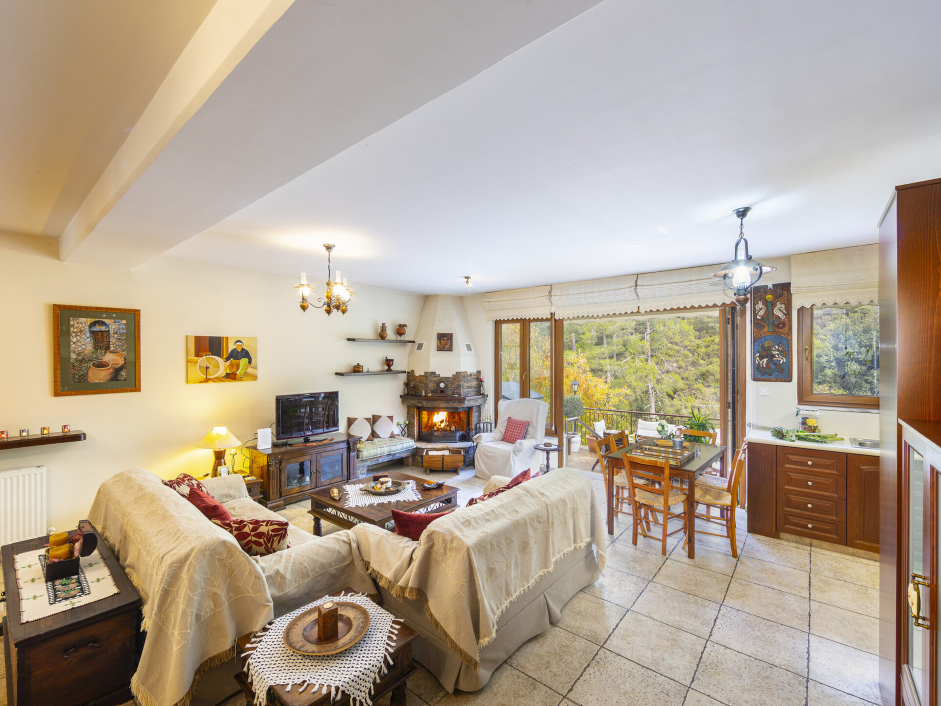 5 Star Villa Troodos Riverside - Luxury Mountain Retreat