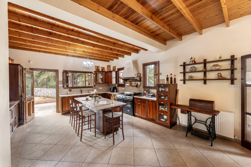 5 Star Villa Troodos Mature Pine Chalet - Forest Mountain Escape