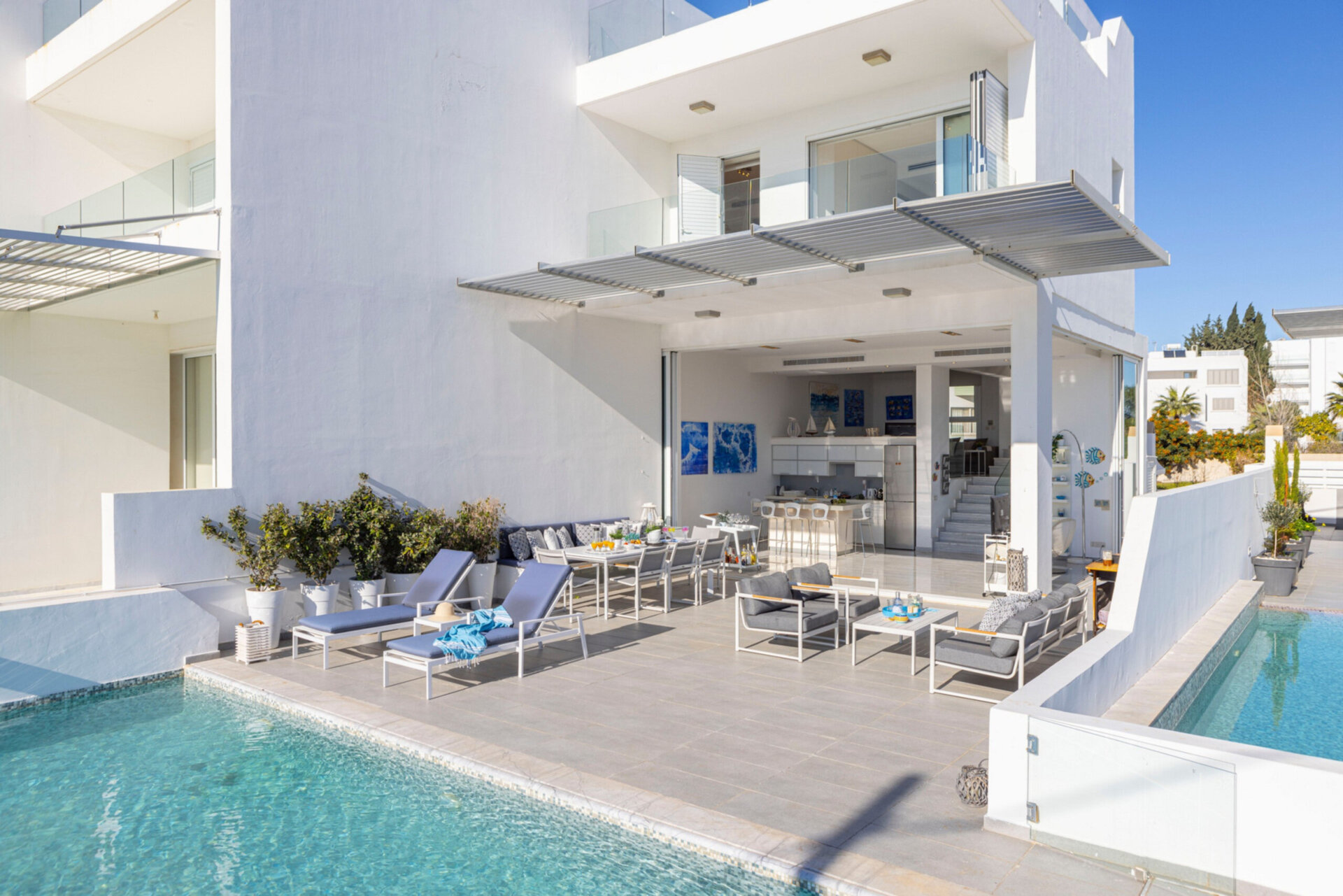 5 Star Villa Elaia Seafront - Panoramic Coastal Escape