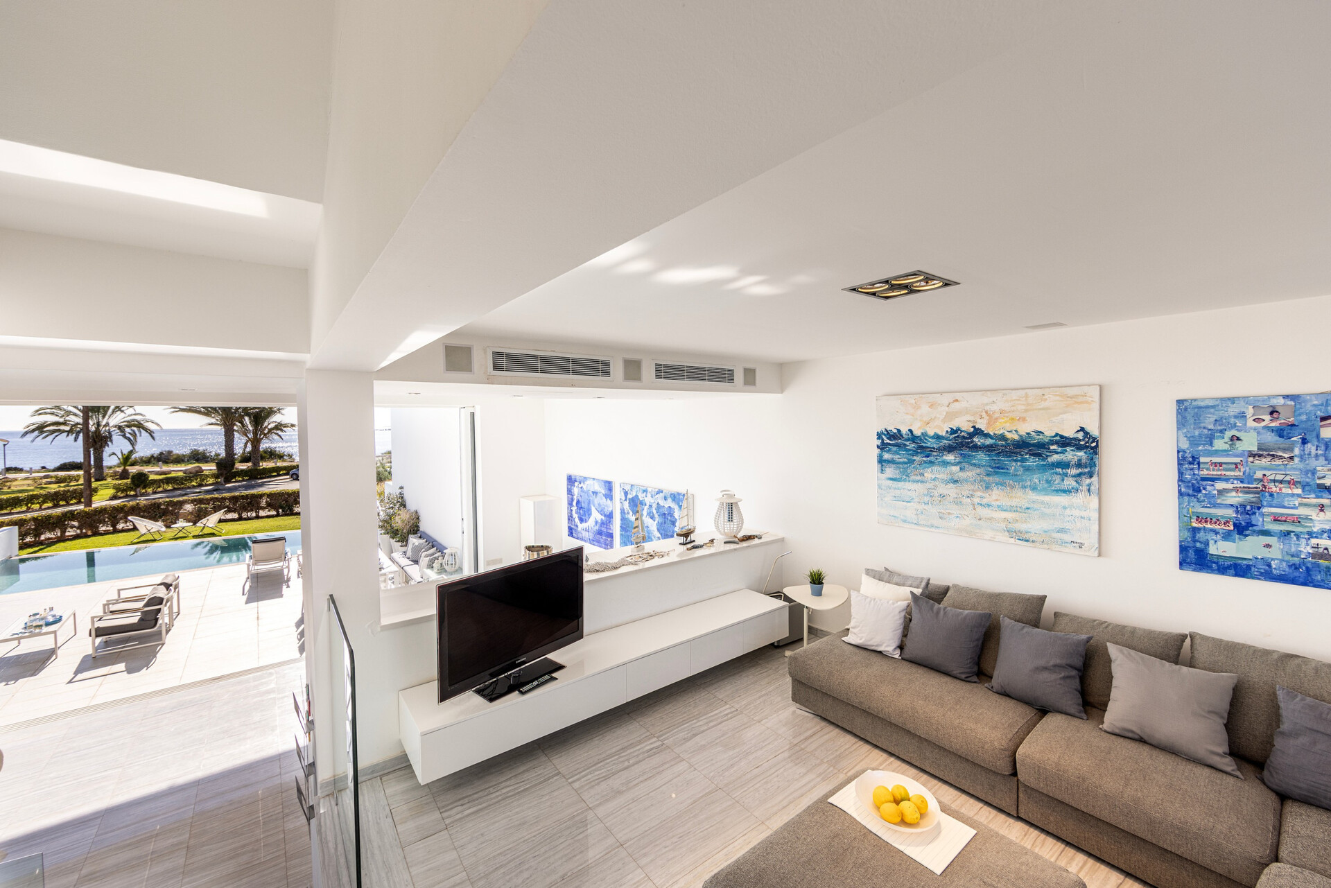 5 Star Villa Elaia Seafront - Panoramic Coastal Escape