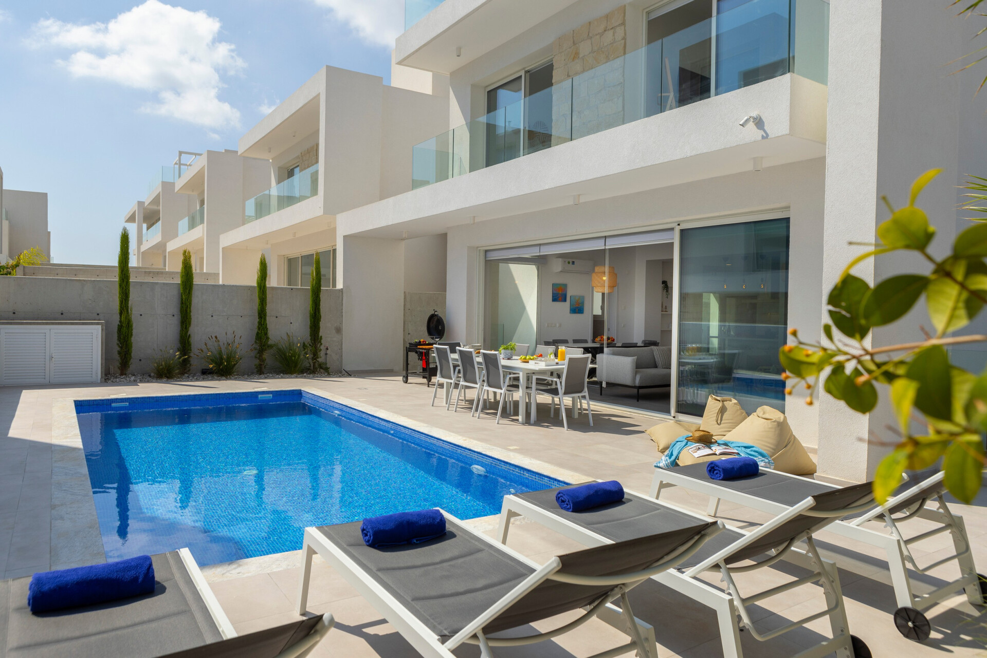 5 Star Villa Protaras Bay View Villa - Panoramic Sea View Retreat.