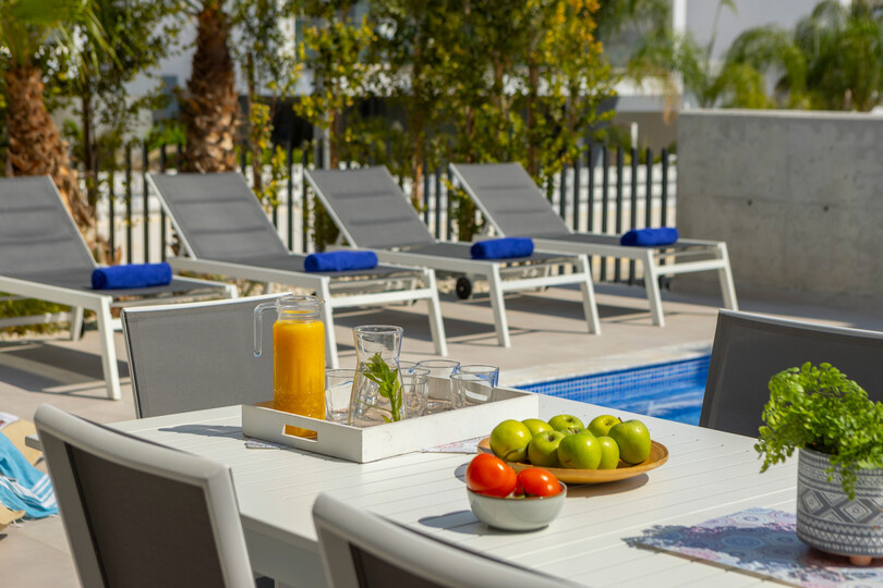 5 Star Villa Protaras Bay View Villa - Panoramic Sea View Retreat.