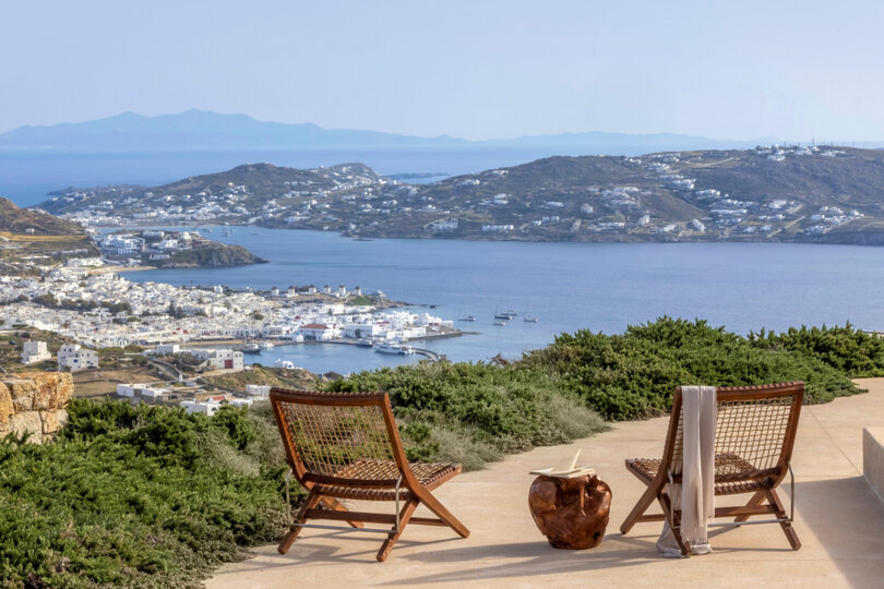5 Star Villa Mykonos Seaview Alea - Exclusive Luxury Island Escape, Tourlos, Greece