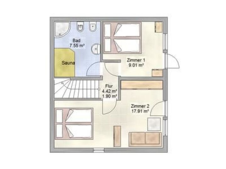 2-Bed House with Mountain View in Tamsweg, Sleeps 6, 1114