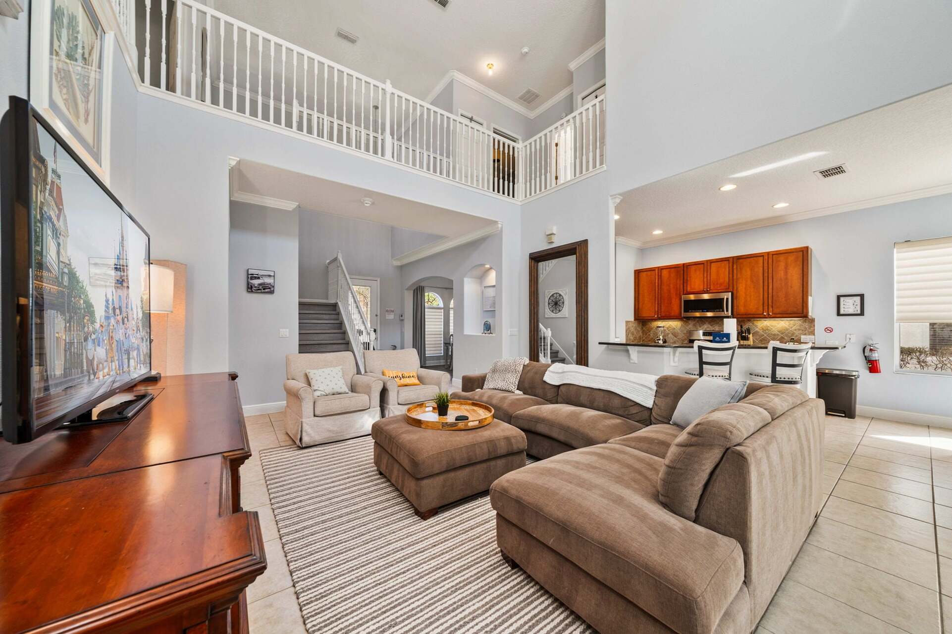 Modern Kissimmee 5 Bedroom Home, Orlando Villa 6674