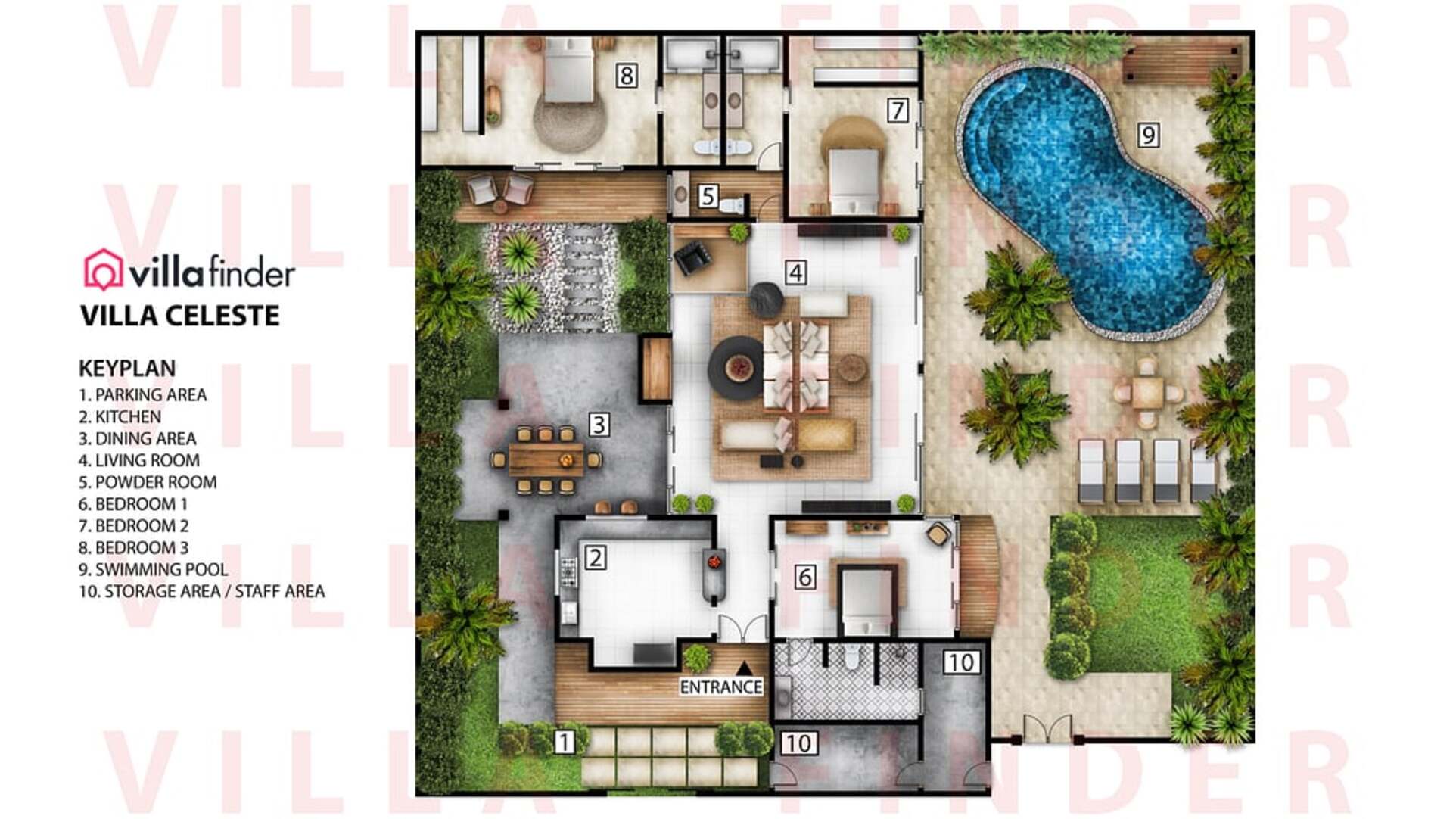 5 Star Villa Celeste – Tropical Seminyak Haven