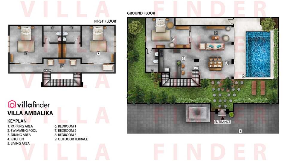 5 Star Villa Ambalika - Seminyak Serenity