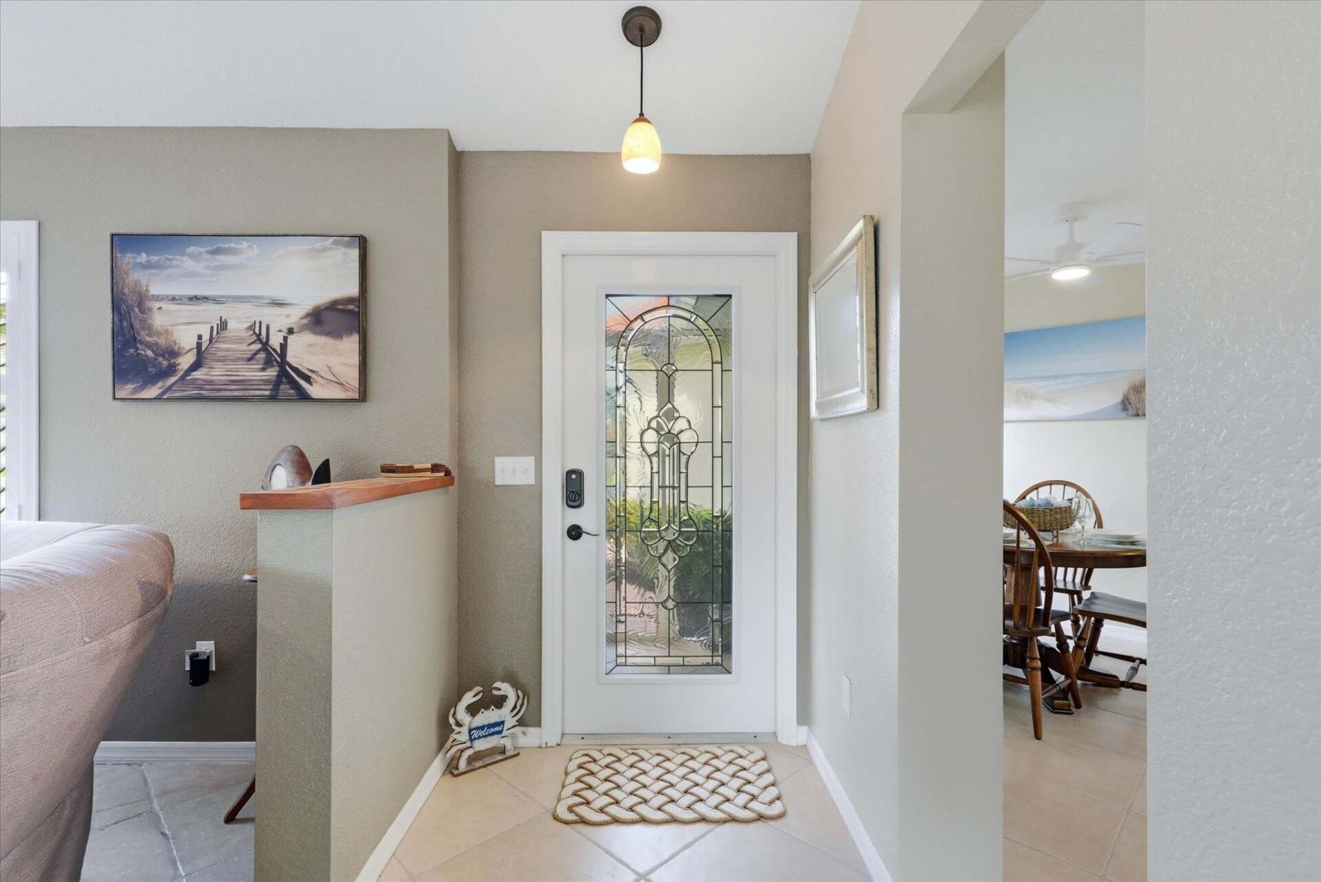 Welcoming foyer