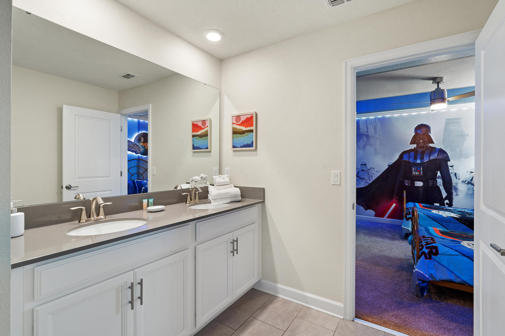 Jack N Jill Bathroom 4 Upstairs
