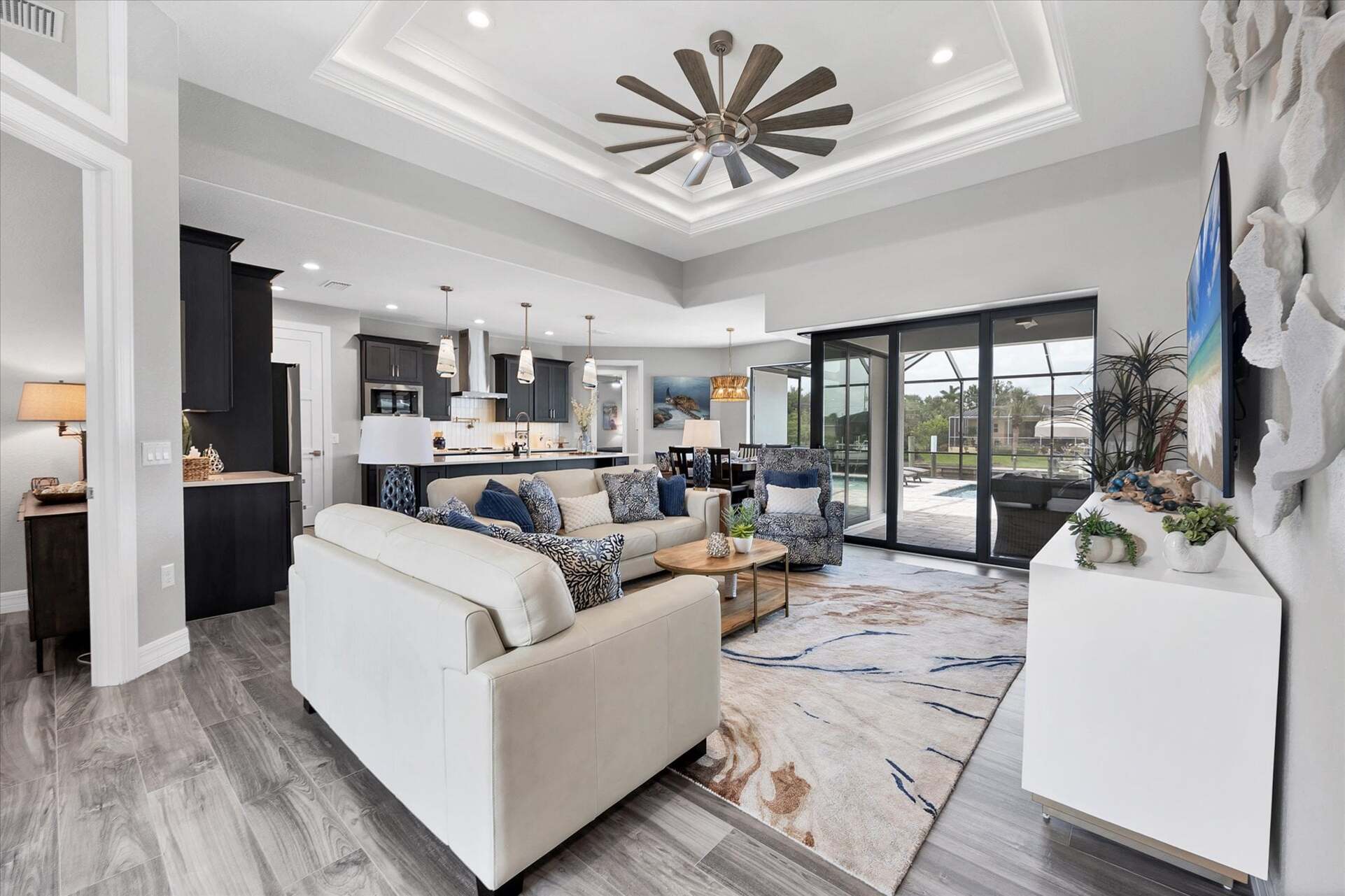 Beautiful, bright, open living space