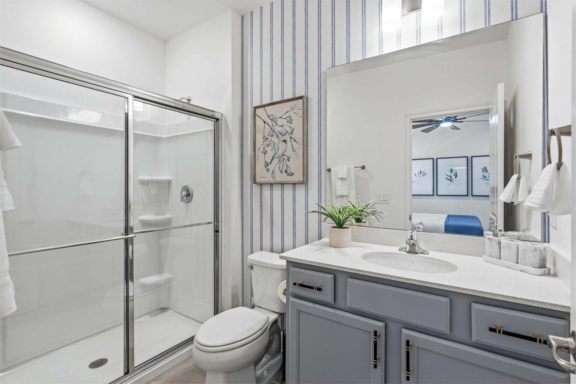 King Suite Bathroom 3 Upstairs Shower
