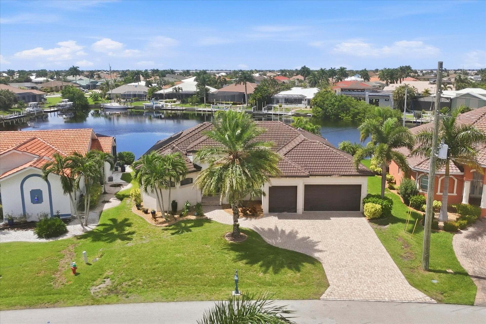 Gorgeous 3-bedroom, 3-bathroom waterfront home with private pool in Punta Gorda, FL