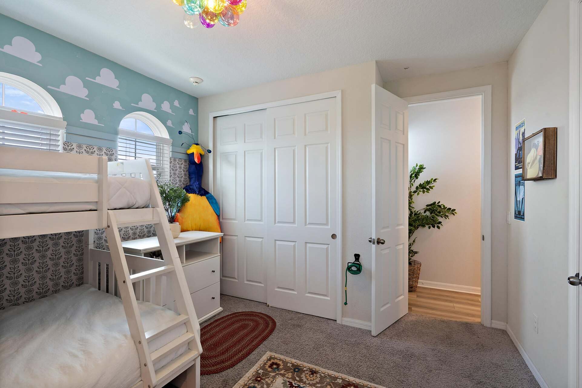 Twin/Double Bunk Bedroom 4 Upstairs